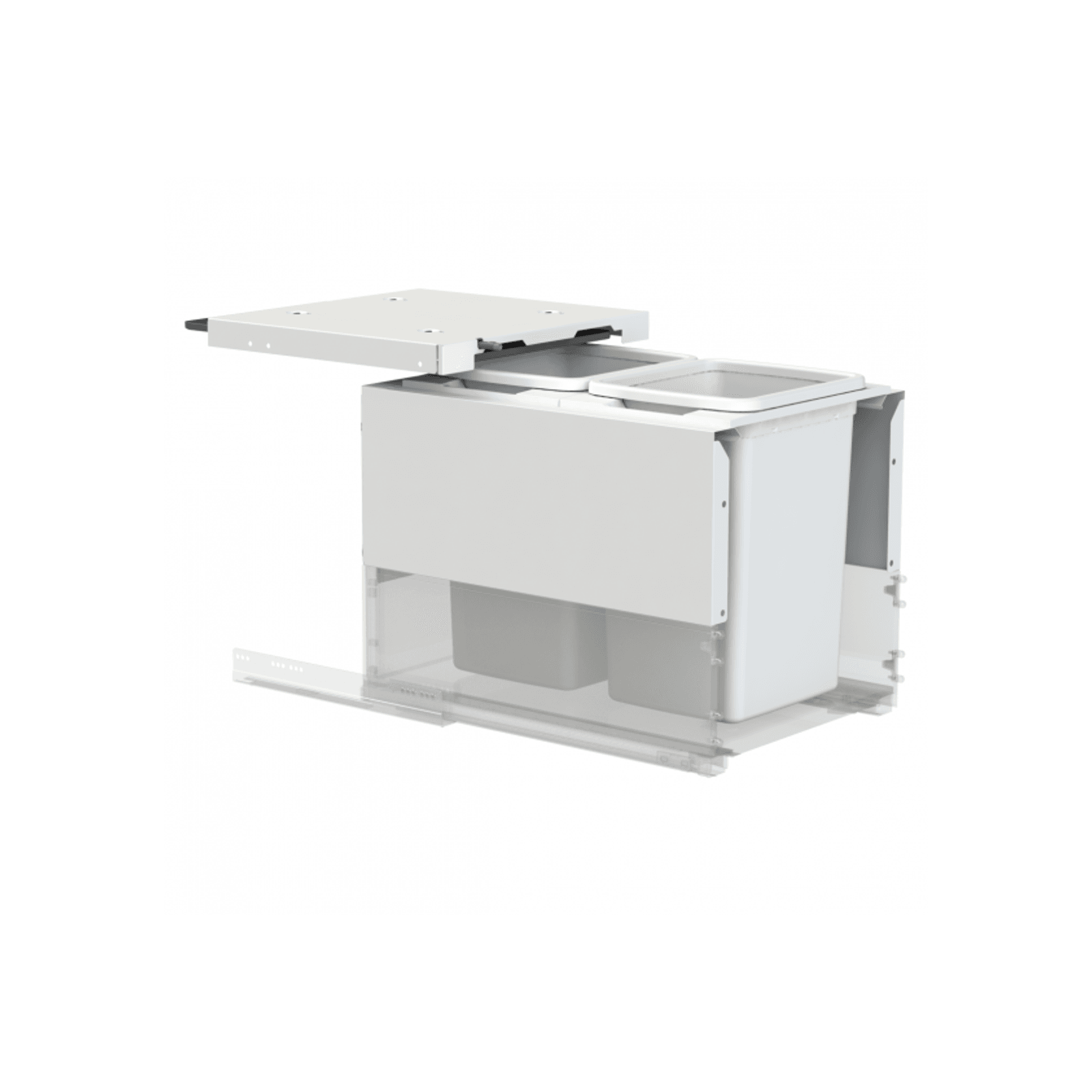 Concelo entro 2x20L for Blum LEGRABOX 450mm Silk White gallery detail image