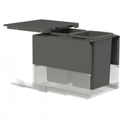 Concelo entro 2x20L for Blum MERIVOBOX 450mm Orion Grey gallery detail image