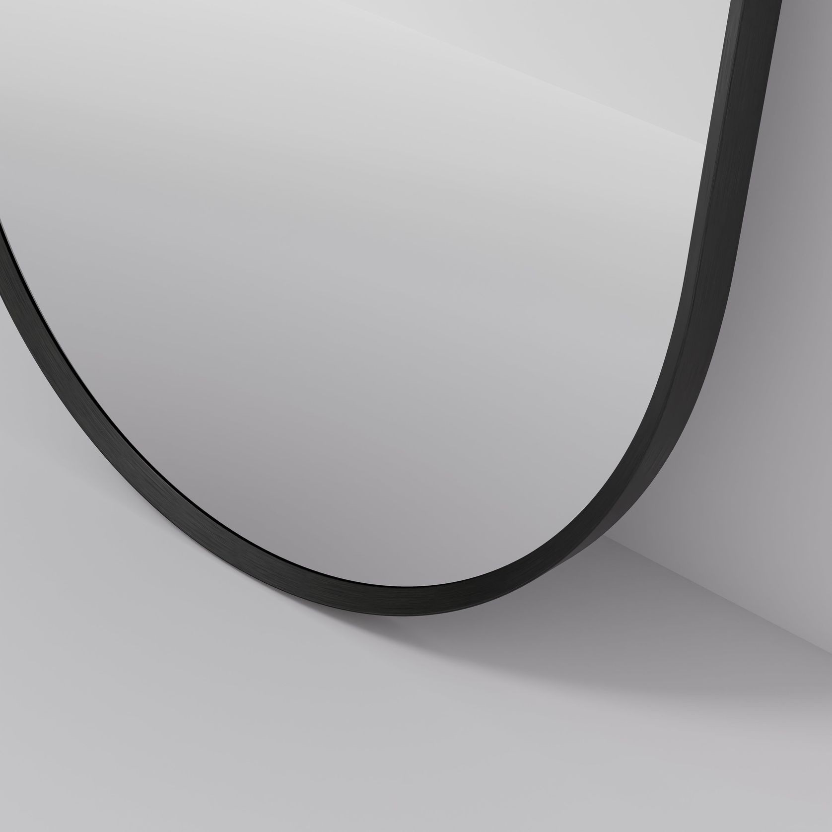 Aspect 500 Oval Framed Mirror gallery detail image