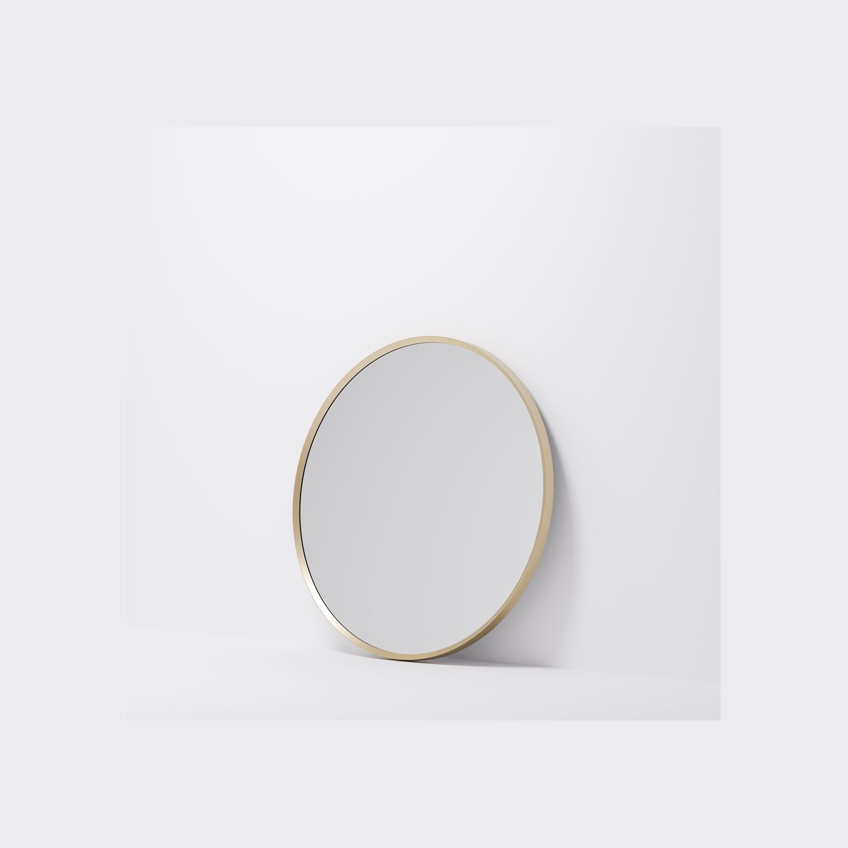 Aspect 700 Round Framed Mirror gallery detail image