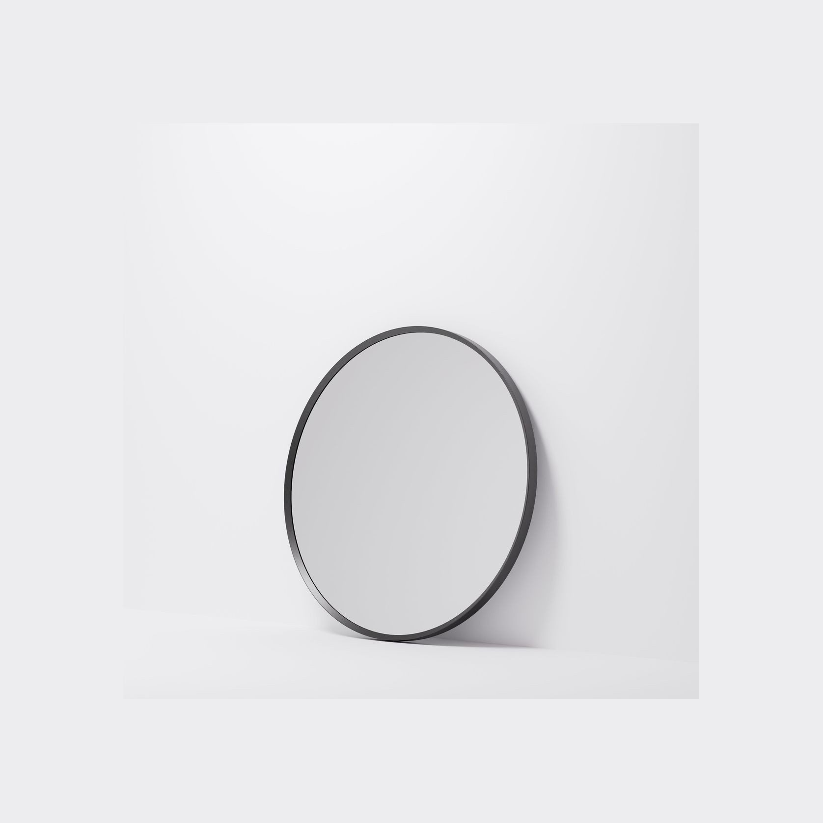 Aspect 700 Round Framed Mirror gallery detail image