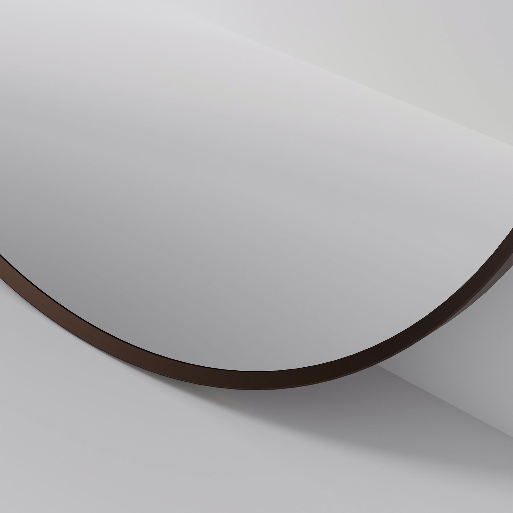 Aspect 1050 Round Framed Mirror gallery detail image
