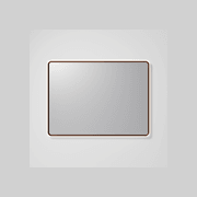 Aura Rectangle 1150 x 850 LED Mirror gallery detail image