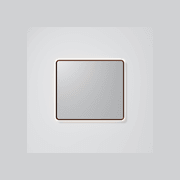 Aura Rectangle 850 x 750 LED Mirror gallery detail image