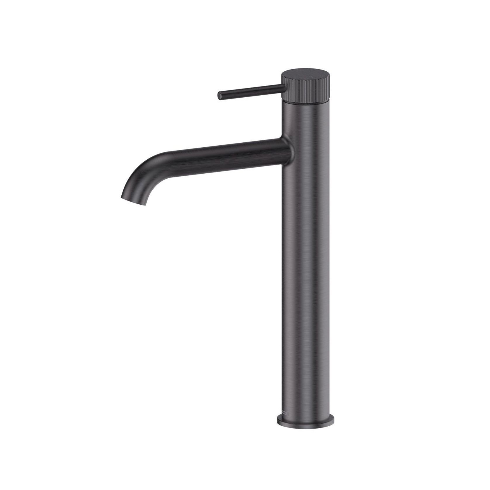 Nature Lineare Basin Mixer Tall | Textured Handle gallery detail image