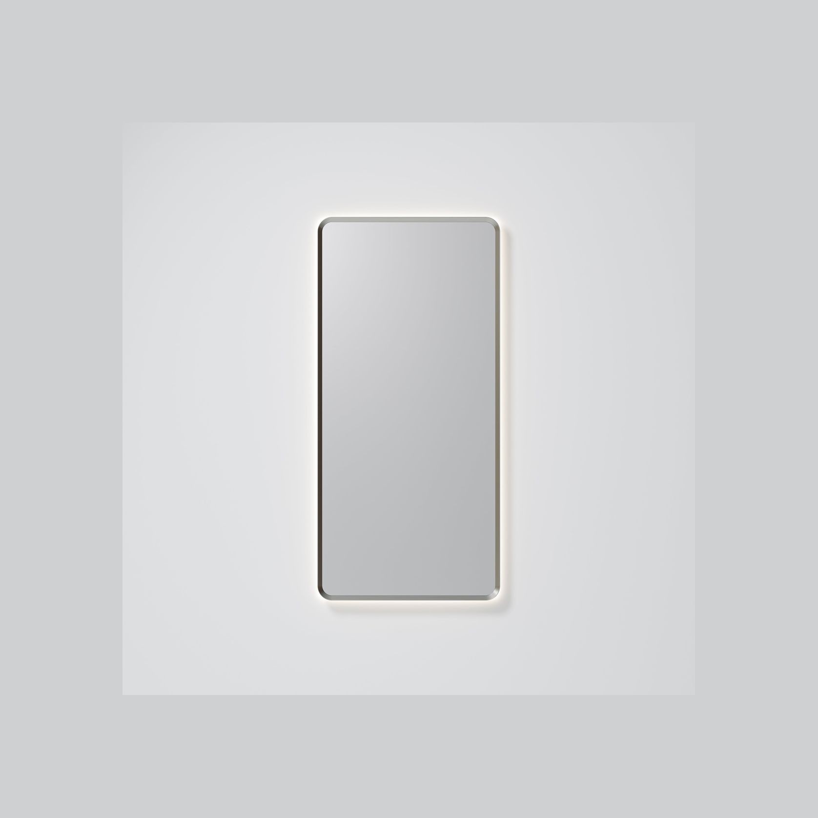 Aura Rectangle 500x1050 LED Mirror gallery detail image