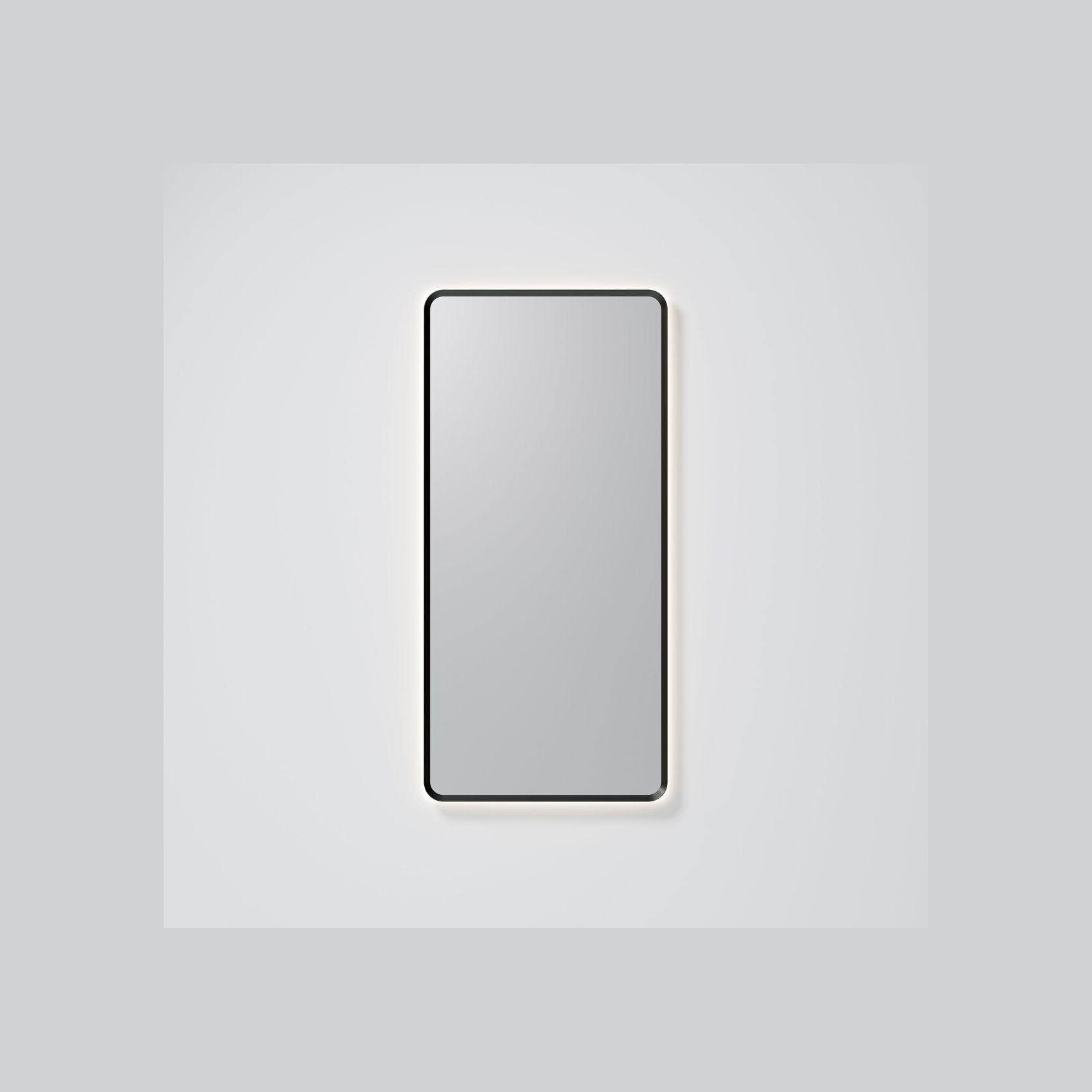 Aura Rectangle 500x1050 LED Mirror gallery detail image