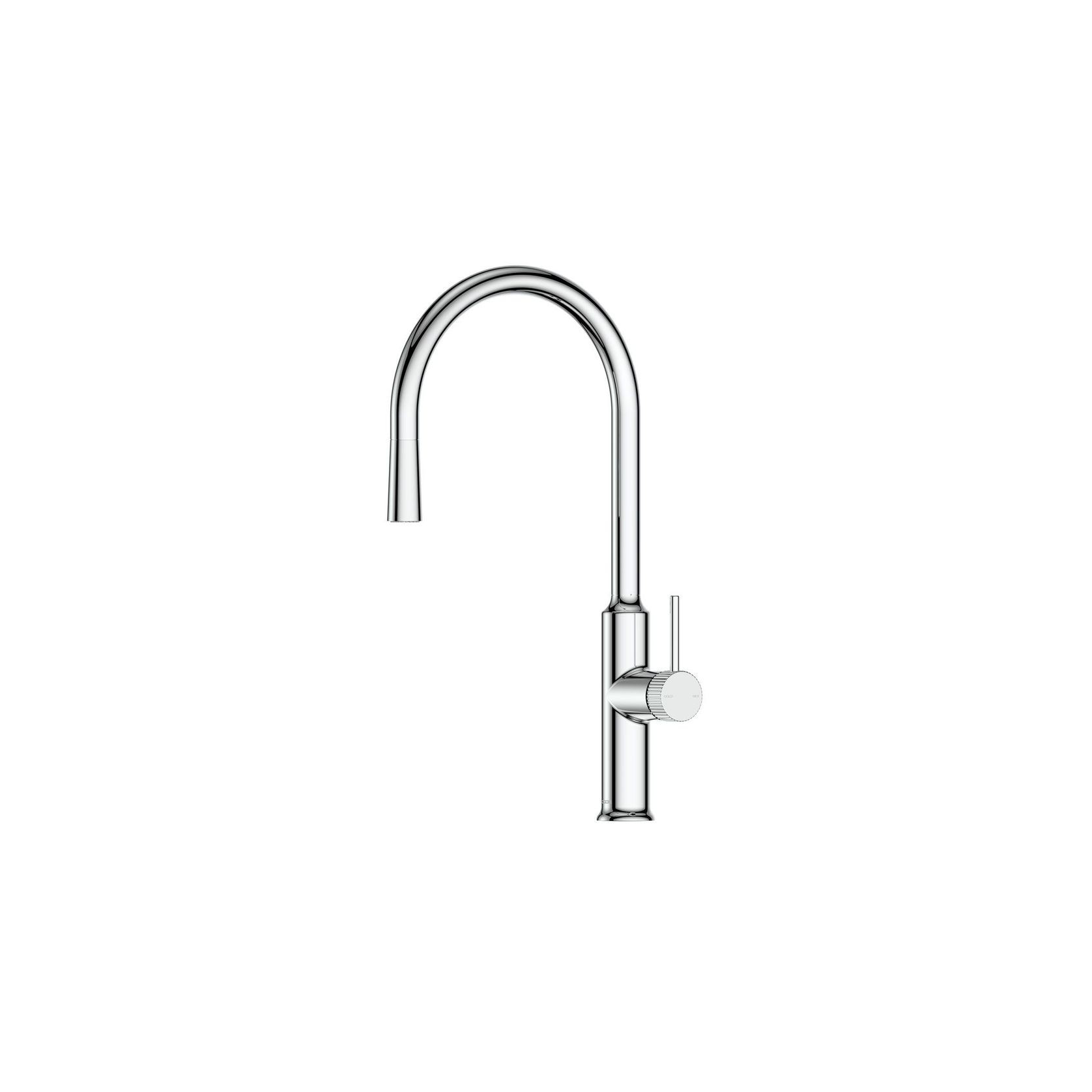 Nature Lineare Pull Down Sink Mixer | Textured Handle gallery detail image