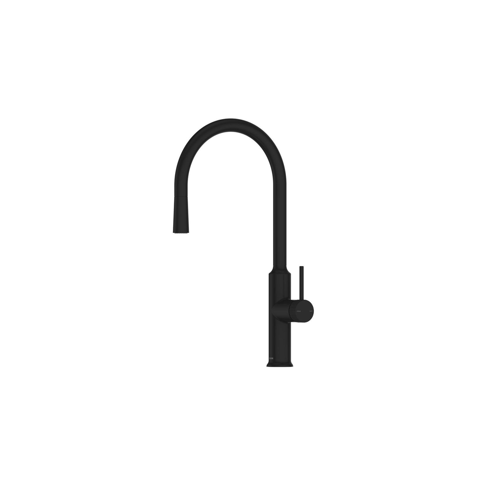 Nature Piper Pull Down Sink Mixer | Textured Handle gallery detail image