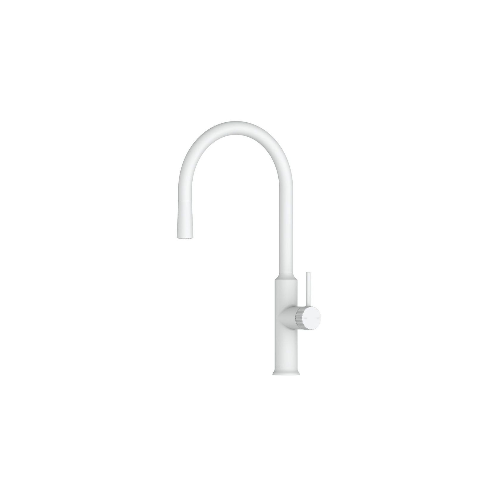 Nature Piper Pull Down Sink Mixer | Textured Handle gallery detail image