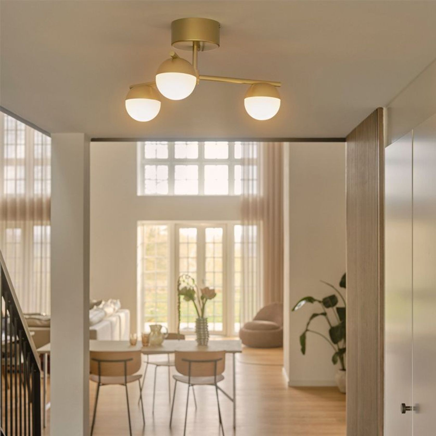 Contina Ceiling 3-Light gallery detail image