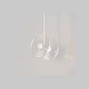 Coral Duo Rod Pendant - Clear gallery detail image