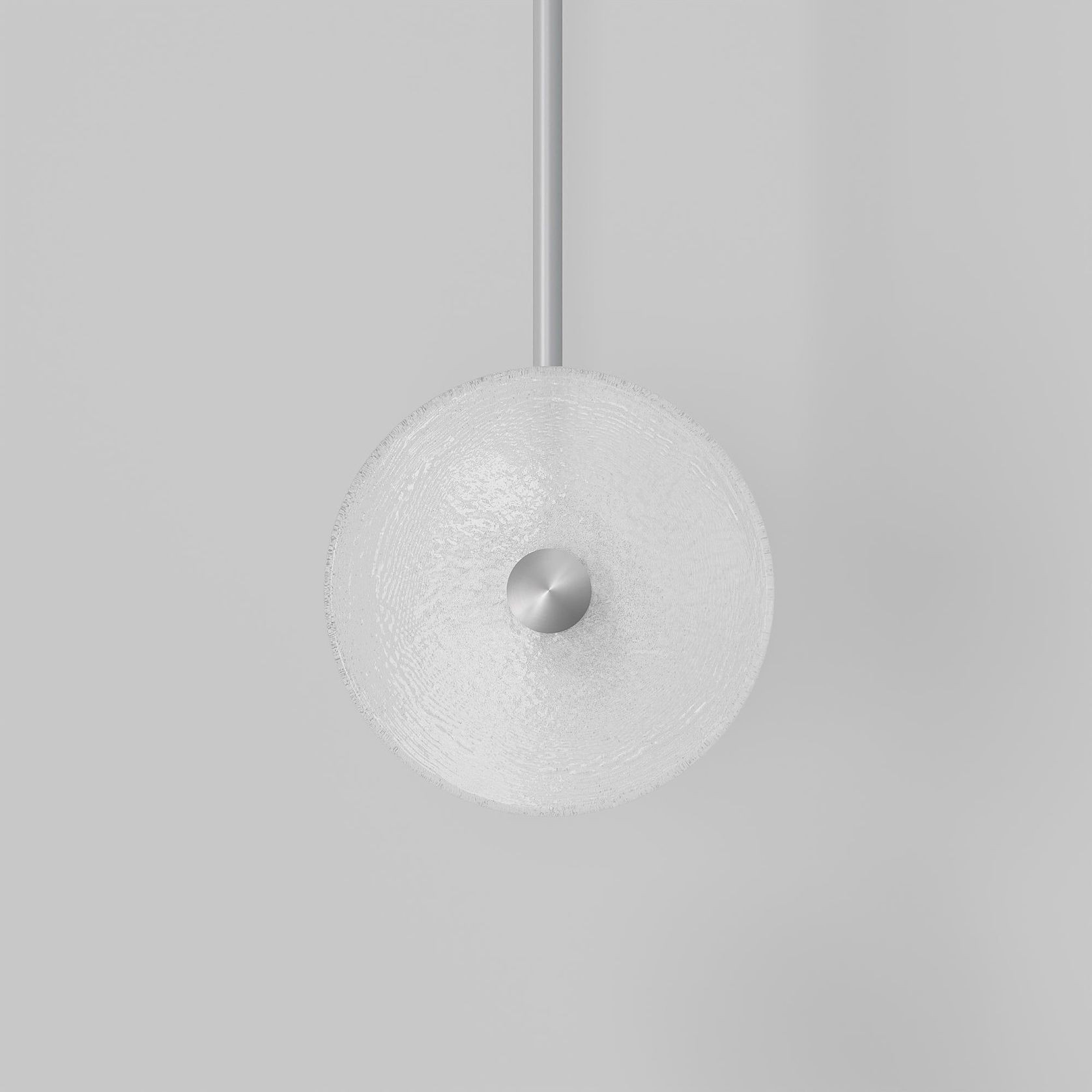 Coral Duo Rod Pendant - Frosted gallery detail image