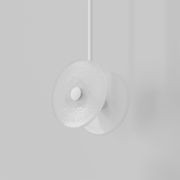 Coral Duo Rod Pendant - Frosted gallery detail image