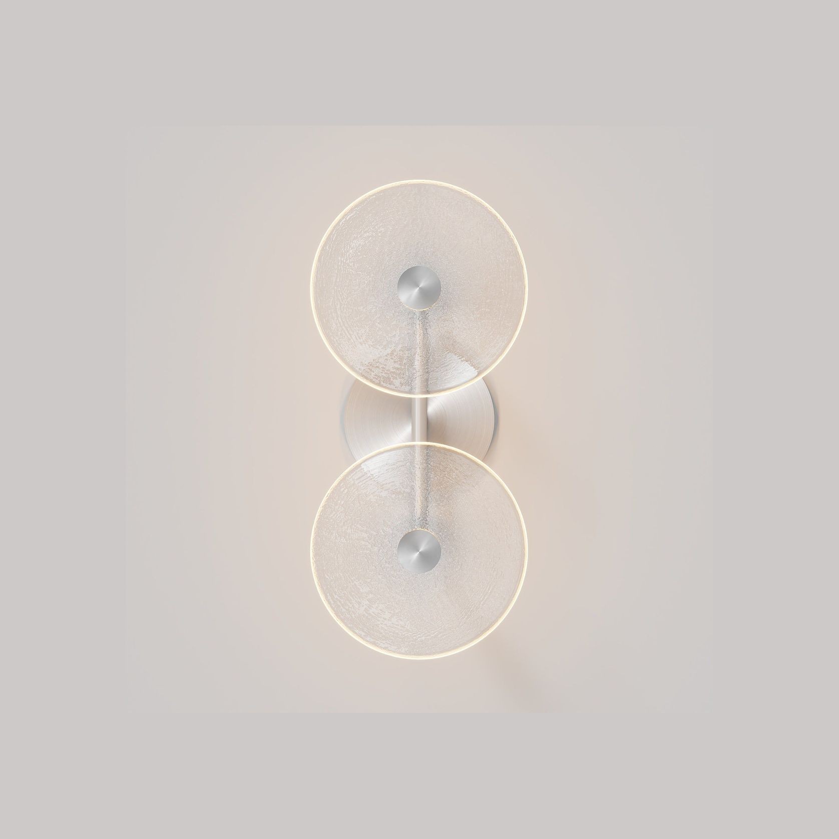 Coral Duo Rod Wall Light - (Centered) gallery detail image
