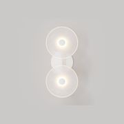 Coral Duo Rod Wall Light - (Centered) gallery detail image