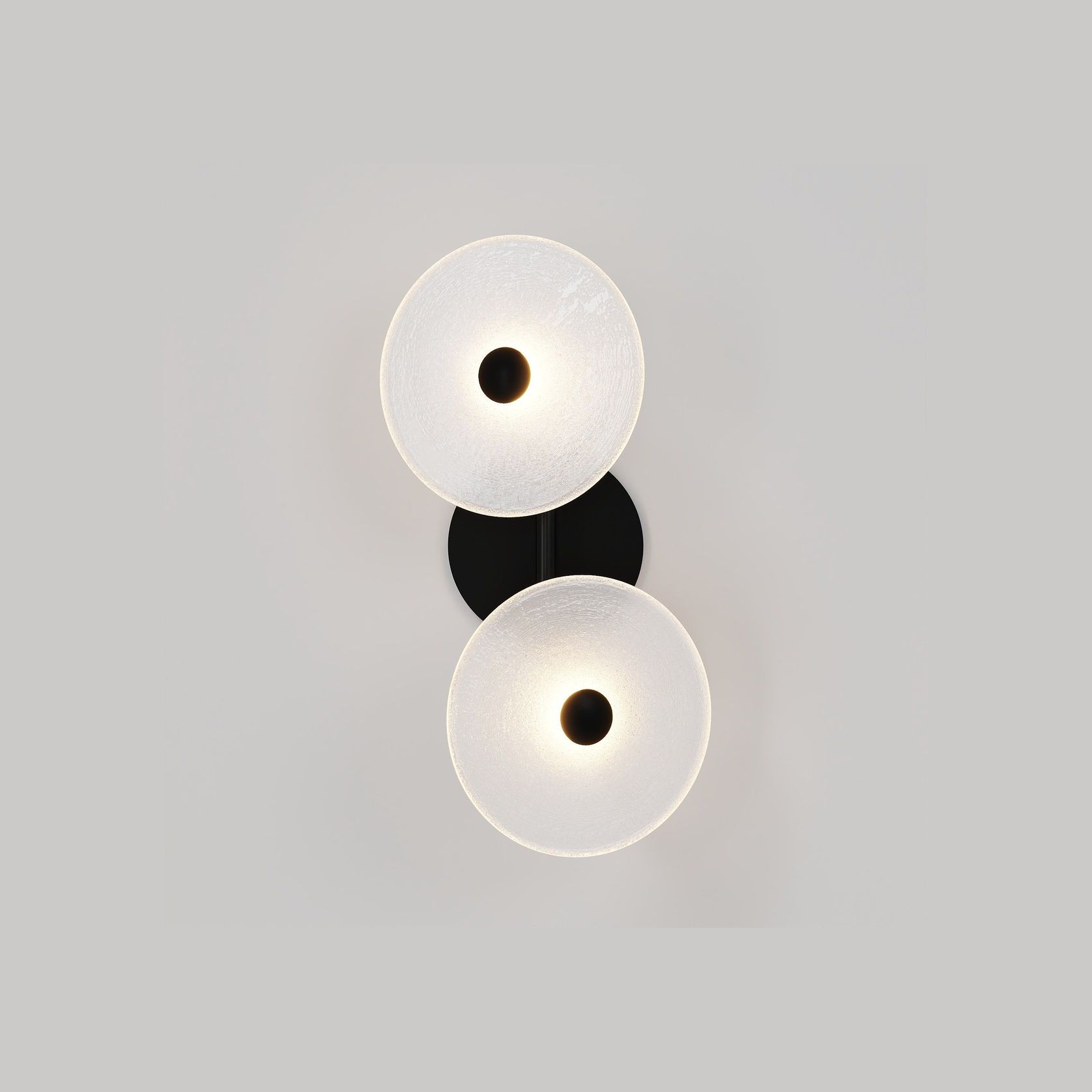 Coral Duo Rod Wall Light - (Off-Centered) gallery detail image