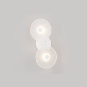 Coral Duo Rod Wall Light - (Off-Centered) gallery detail image