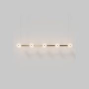 Coral Linear Bar Pendant - Frosted Glass gallery detail image