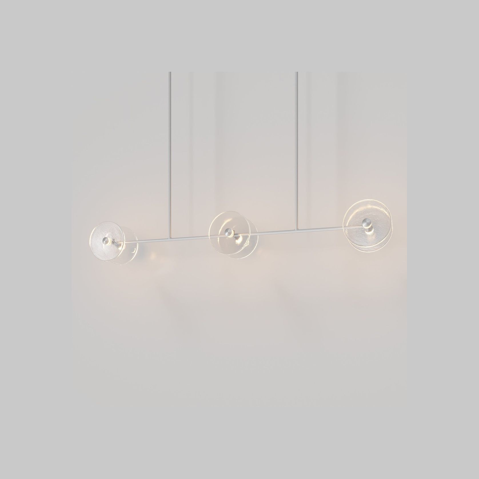 Coral Linear Rod Pendant (Six Coral Pieces) gallery detail image