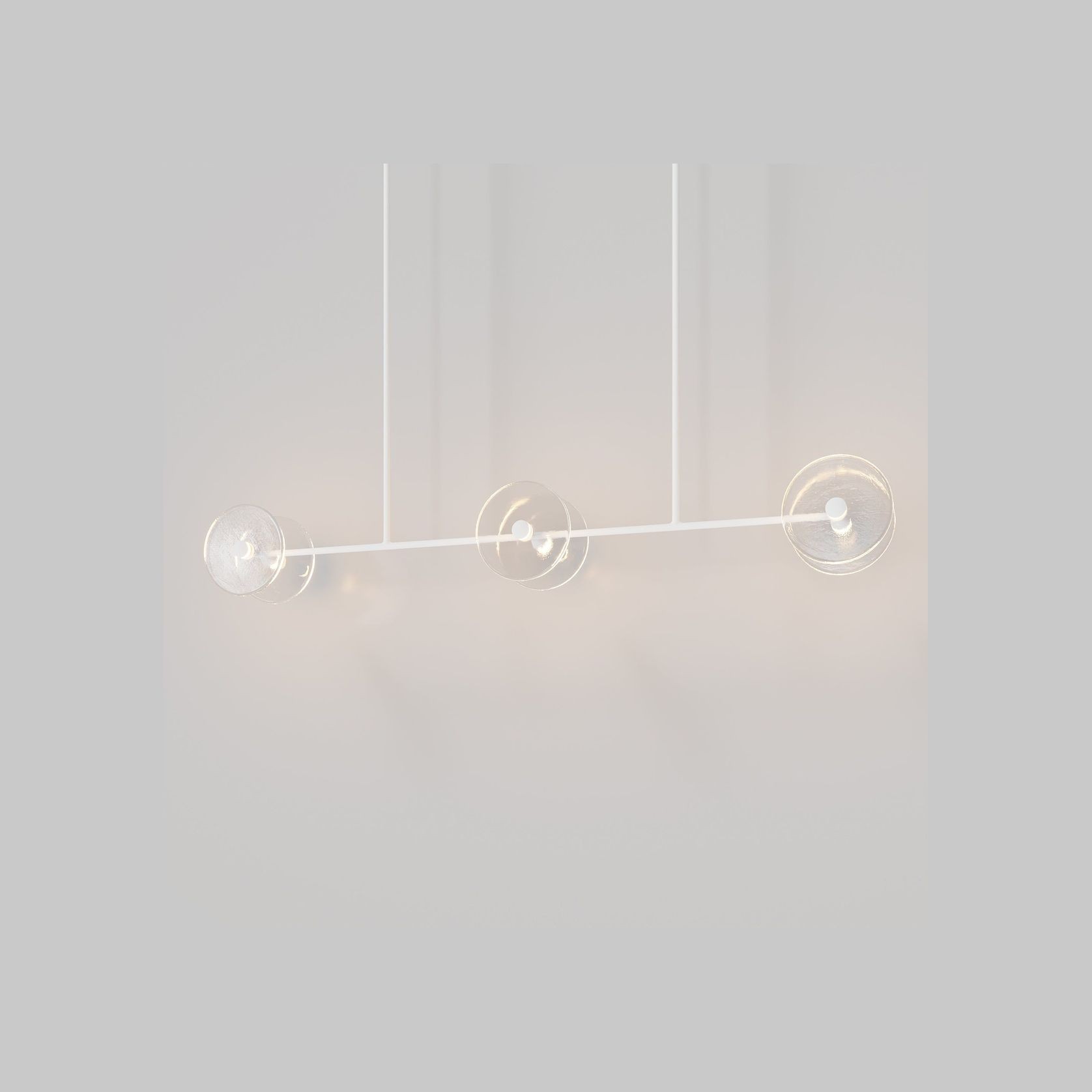 Coral Linear Rod Pendant (Six Coral Pieces) gallery detail image