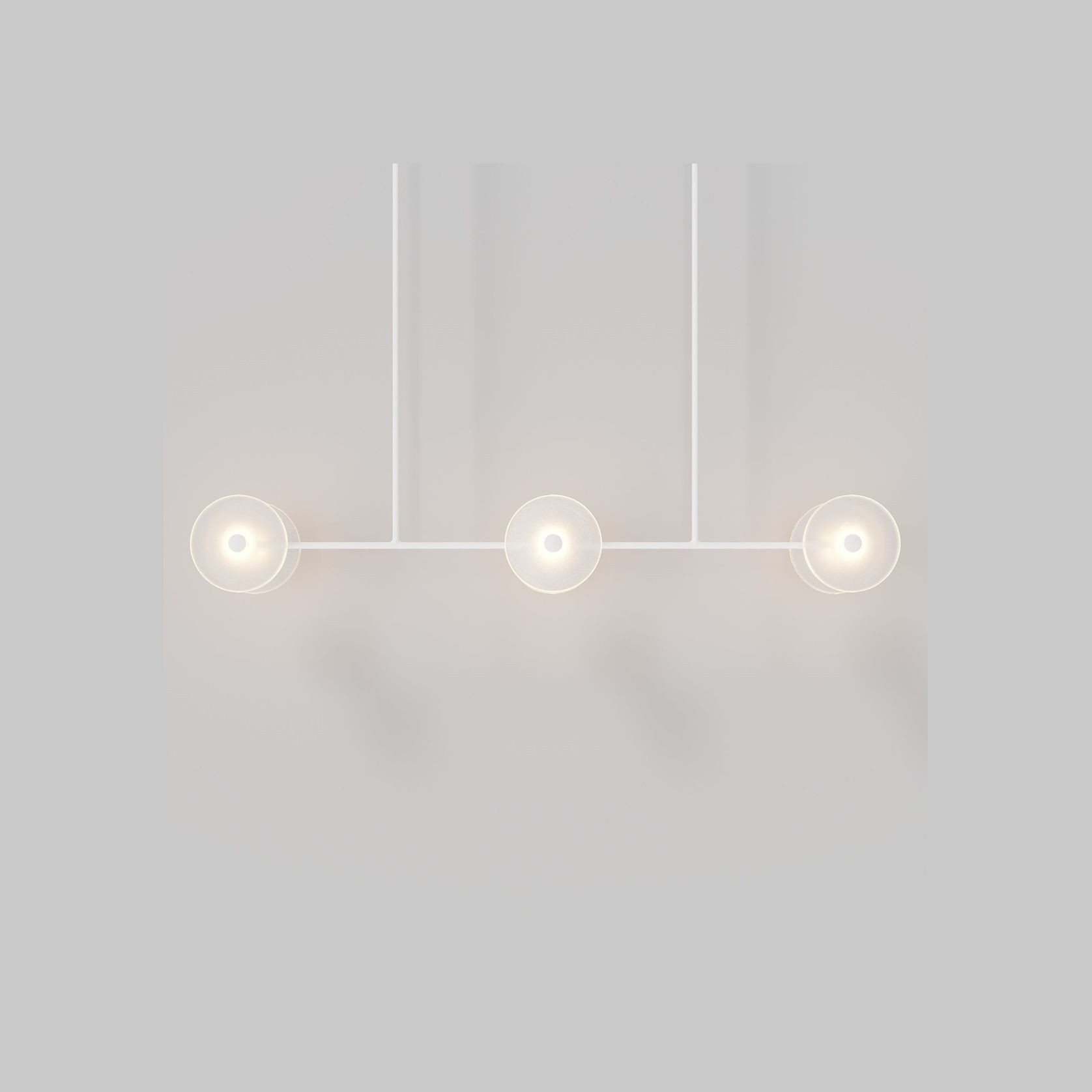 Coral Linear Rod Pendant (Six Coral Pieces) gallery detail image