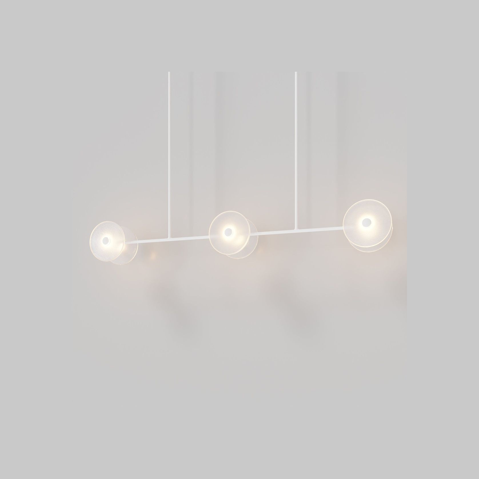 Coral Linear Rod Pendant (Six Coral Pieces) gallery detail image