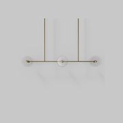 Coral Linear Rod Pendant (Six Coral Pieces) gallery detail image