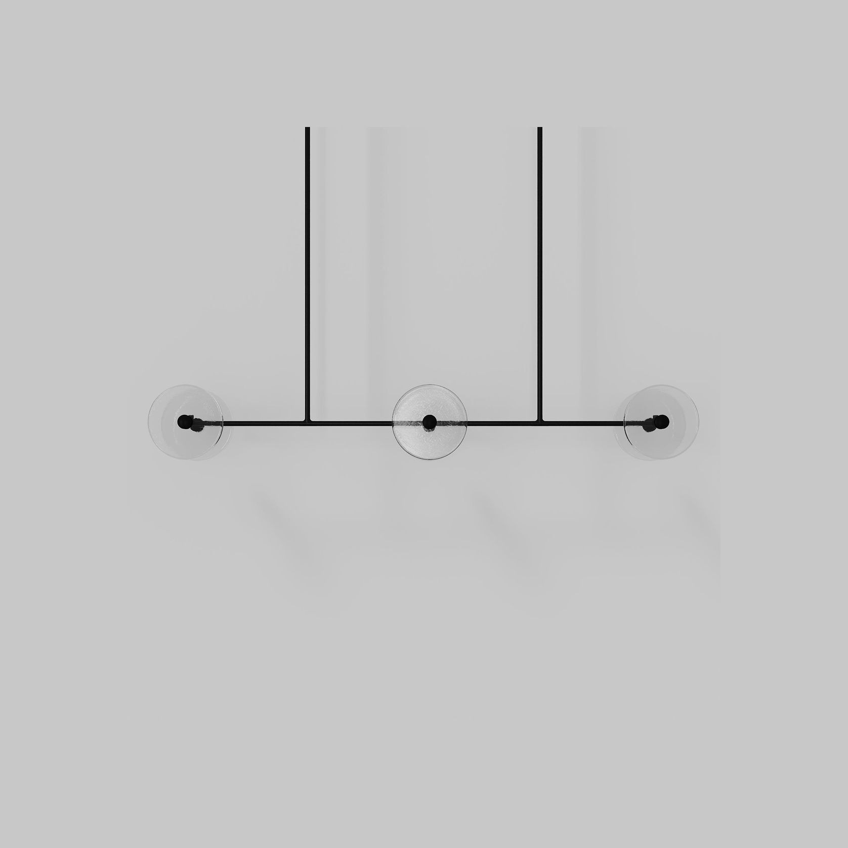 Coral Linear Rod Pendant (Six Coral Pieces) gallery detail image