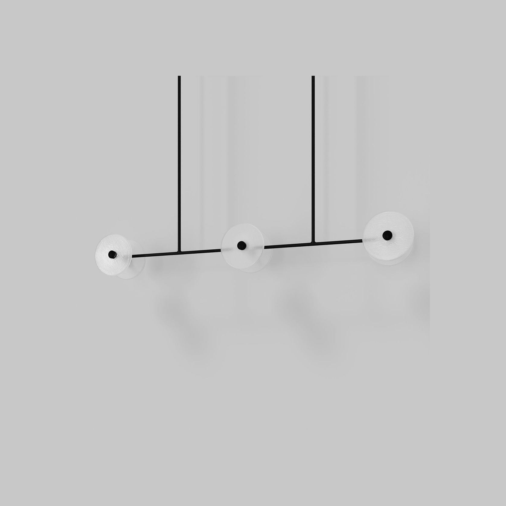 Coral Linear Rod Pendant (Six Coral Pieces) gallery detail image