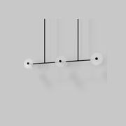 Coral Linear Rod Pendant (Six Coral Pieces) gallery detail image