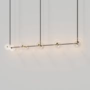 Coral Linear Rod Pendant (Ten Coral Pieces) gallery detail image