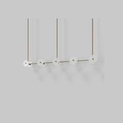 Coral Linear Rod Pendant (Ten Coral Pieces) gallery detail image