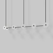 Coral Linear Rod Pendant (Ten Coral Pieces) gallery detail image