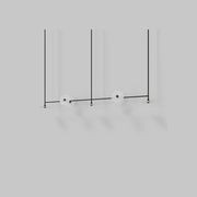 Coral Linear Rod Pendant (Seven Coral Pieces) gallery detail image