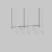 Coral Linear Rod Pendant (Seven Coral Pieces) gallery detail image