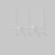 Coral Linear Rod Pendant (Seven Coral Pieces) gallery detail image