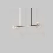 Coral Linear Rod Pendant ( Four Coral Pieces ) gallery detail image