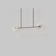 Coral Linear Rod Pendant ( Four Coral Pieces ) gallery detail image