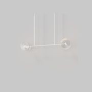 Coral Linear Rod Pendant ( Four Coral Pieces ) gallery detail image