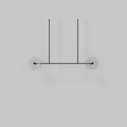 Coral Linear Rod Pendant ( Four Coral Pieces ) gallery detail image