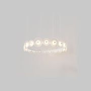 Coral Ring Pendant (20) - Frosted Glass gallery detail image