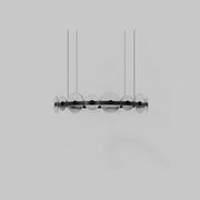 Coral Ring Pendant (20) - Clear Glass gallery detail image