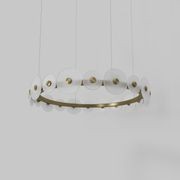 Coral Ring Pendant (20) - Frosted Glass gallery detail image