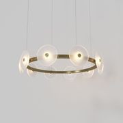 Coral Ring Pendant (10) - Frosted Glass gallery detail image