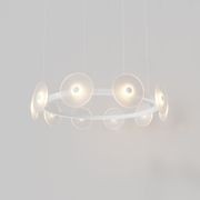 Coral Ring Pendant (10) - Frosted Glass gallery detail image