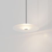 Coral Single Pendant - Frosted Glass gallery detail image