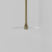 Coral Single Pendant - Clear Glass gallery detail image