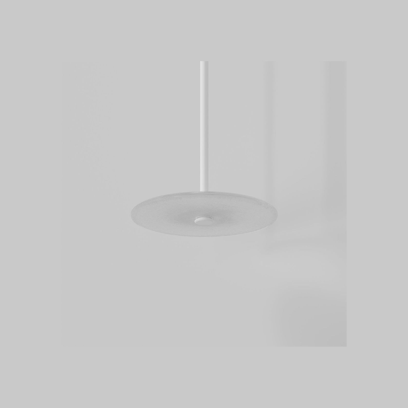 Coral Single Pendant - Frosted Glass gallery detail image