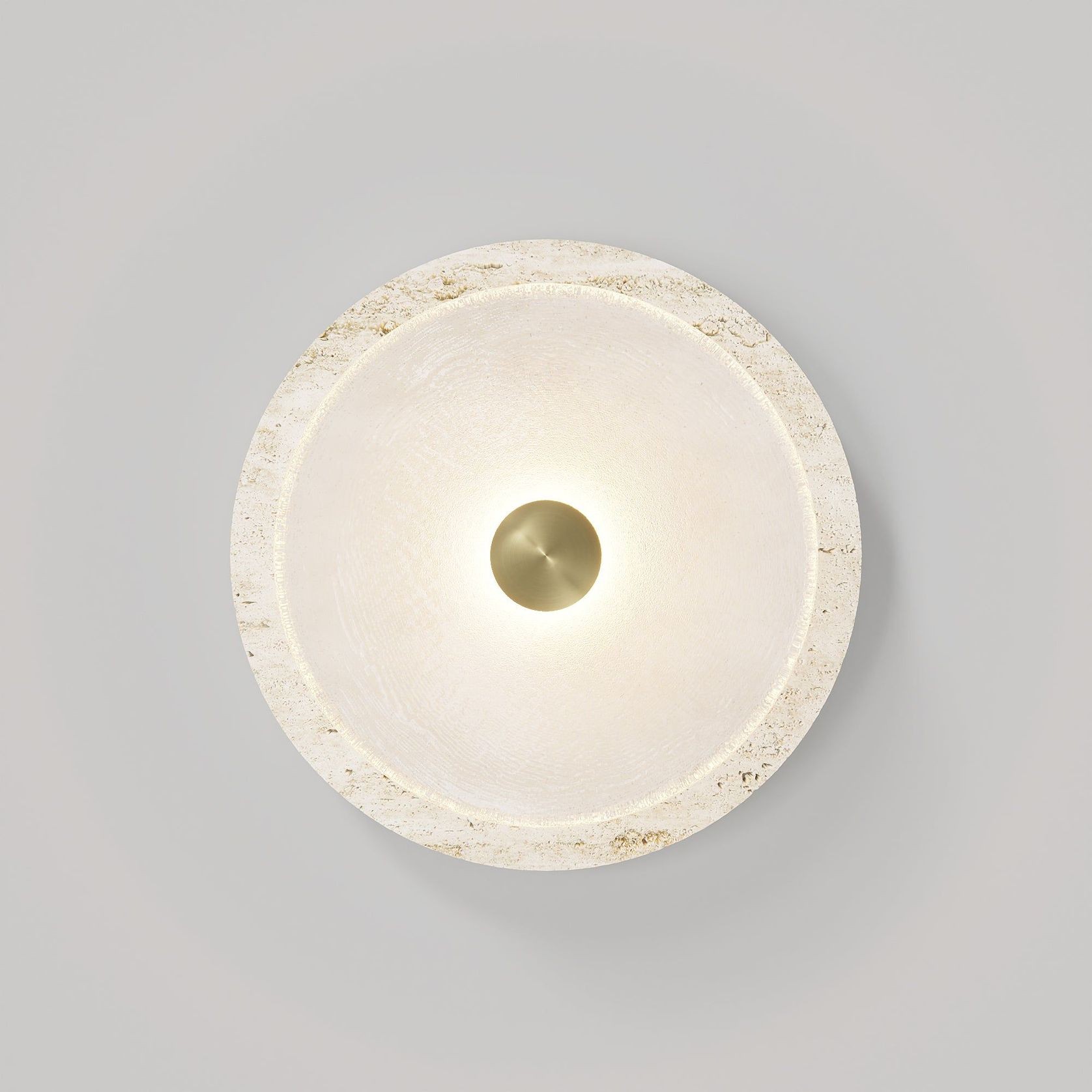 Coral Travertine Wall Light gallery detail image